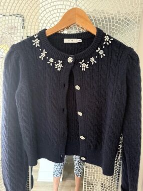 Lush Cable-Knit Cardigan